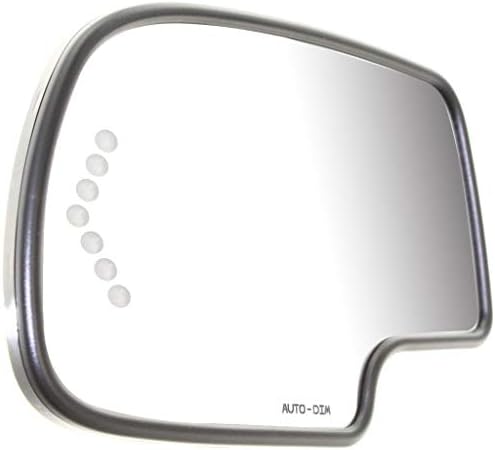 Cadillac Escalade için Ayna Cam 2003-2006 Sürücü ve Yolcu Yan Çifti / Set / ısıtmalı / Oto-Loş & sinyal ışık / Tüm Kabin Tipleri