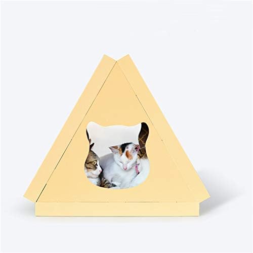 JTKDL Kedi Scratcher Karton, 2 in 1 Tırmalama yatağı, kedi Eğitim Oyuncak için Büyük Kediler ve Yavru, Mobilya Koruma, Dayanıklı