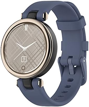 5-Paketi ile Uyumlu Garmin Zambak saat kordonları Bayanlar Moda Silikon Kayış Kadın Spor Spor Bileklik için Garmin Zambak Smartwatch