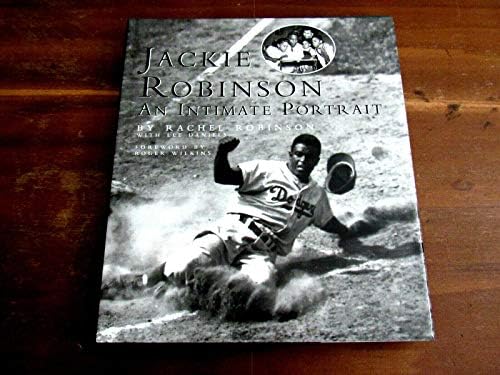 Rachel Robinson Jackie Robinson'ın Dodger Hof İmzalı Otomatik L / e Portre Kitabı Jsa-MLB İmzalı Çeşitli Eşyalar
