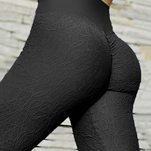 Zpervoba Ganimet Dokulu Yoga Pantolon Kadınlar ıçin Popo Kaldırma Tayt Yüksek Belli Streç Karın Kontrol Kabarcık Egzersiz Tayt