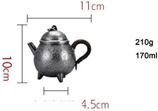 Saf Gümüş Teakettle Pot Ev Demlik Drinkware Set Sıcak Su Gümüş Çay Servisi su ısıtıcısı Yetişkinler Kadınlar S. Y. MMYS