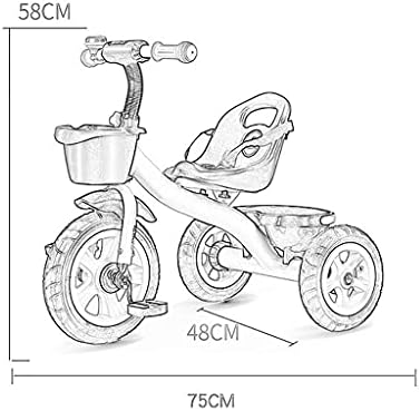 WALJX Bisiklet1-3-2-6 Yaşında Çocuk Araba Çocuk Bisikleti çocuk Üç Tekerlekli Bisiklet Kapalı ve Açık Taşınabilir Oyuncak Araba