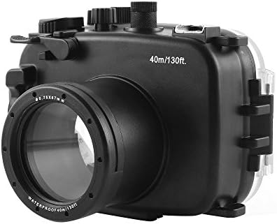 Meikon 40 m Sualtı Su Geçirmez Konut Case için Fujifilm Fuji X-Pro2 16-50mm / 35mm Lens Kamera