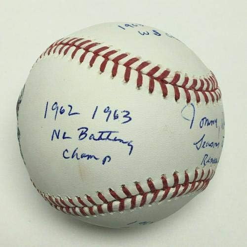 Tommy Davis Major League BaseballSeason To Remember +4 PSA 8A27048 İmzaladı - NFL İmzalı Çeşitli Eşyalar