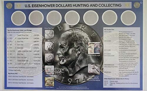 ABD Eisenhower Dolar Avcılık ve Toplama Sikke Sıralama Mat