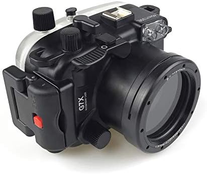 Seafrogs Dalış Kamera Kılıfı Canon G7X Kamera 40 m / 130ft sualtı kamera muhafazası Dalış Durumda
