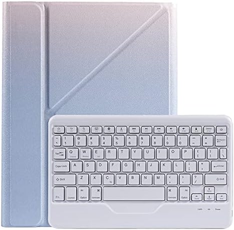 Chstls Klavye ipad kılıfı 10.2 8th Gen 2020/7th Gen 2019, iPad Hava 3, iPad Pro 10.5, PU Deri Üçgen Standı Kapak ile Ayrılabilir