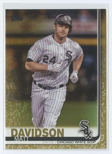 2019 Topps Altın Beyzbol 188 Matt Davidson SER / 2019 Chicago White Sox Resmi MLB Ticaret Kartı Topps Tarafından