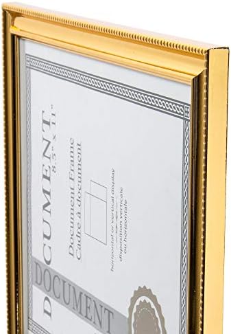 Belgeler ve Sertifikalar için Truu Design Klasik Diploma Çerçevesi, 8,5 x 11 inç, Gümüş