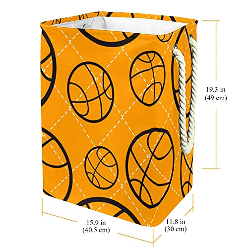 Çamaşır Sepeti Basketbol Katlanabilir Çamaşır Sepetleri Giysi Sepetleri çamaşır kutusu Su Geçirmez Astar ve İpli