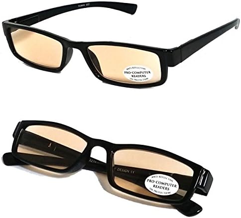 Pro Bilgisayar Anti Yansıtıcı Renkli Lens UV Koruma Okuma Gözlükleri