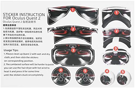 Crısıst VR Koruyucu Etiket, Ekipmanınızı Profesyonel Kullanım için Korumak için Dayanıklı Ultra İnce PVC Malzeme VR Denetleyici