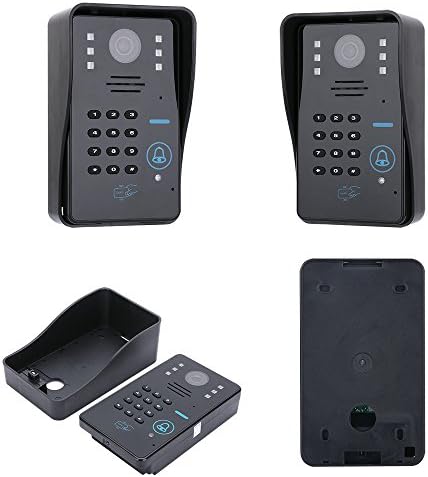 keduoduo 9 inç 3 Monitörler Kablosuz WiFi RFID Şifre Görüntülü Kapı Telefonu Kapı Zili IntercomEntrySystem Kablolu IR-CUT1080PSupport