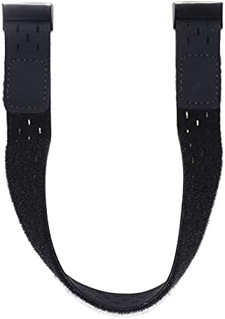 B-Büyük Uyumlu Nefes Kanca Döngü Kol Bandı, Yedek için Fitbit Şarj 4/3/SE Kol Bandı (Siyah, X-Large)