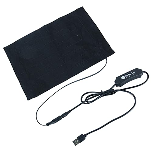 Yıkanabilir Ceket ısıtıcı için Milageto USB 5V 2A Elektrikli kumaş ısıtma yastığı