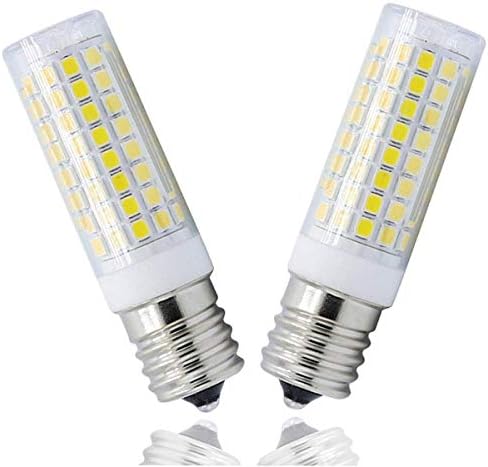 E17 LED Ampul,Kısılabilir 8W,80W Halojen Ampul Eşdeğeri, 800Lm,AC120V, E17 Ampul Beyaz 6000k, Tezgah Üstü Mikrodalga Fırınlar