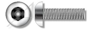 (2500 adet) 1/4-20X1 / 4 Güvenlik Makine Vidaları Düğme Başkanı Hex Soket Pin Paslanmaz Çelik Aspen Bağlantı Elemanları tarafından