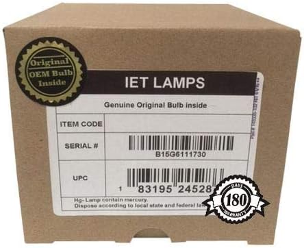 IET Lambalar - Orijinal Orijinal Yedek Ampul/lamba için OEM Konut ile PANASONİC PT-DW8300U (İkiz Paketi) Projektör (Ushıo İçinde)