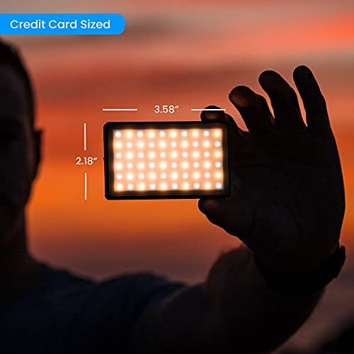 Lume Cube Bicolor Panel Mini Profesyonel DSLR Kameralar için LED ışık / Ayarlanabilir Panel Mini, LCD Ekran | Fotoğraf ve Video