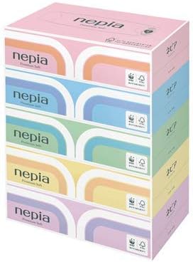 Kağıdın Yumuşaklığını ve Nemini Büyük Ölçüde Artırır Nepia Premium Yumuşak Doku 360 Yaprak 5 Paket 12 Set