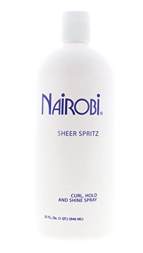 Nairobi Şeffaf Spritz Saç Spreyi, 32 Ons