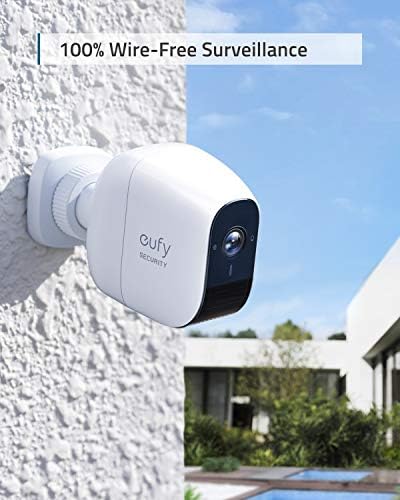 Kablosuz Ev Güvenlik Kamera Sistemi, eufy Güvenlik, eufyCam E 365 Günlük Pil Ömrü, 1080p HD, IP65 Hava Koşullarına Dayanıklı,