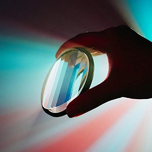 Kamera Filtre Aksesuarları Stripes Lens Prizma Tekrar Çoklu Renkli Görüntü Cam Prizma (82mm)