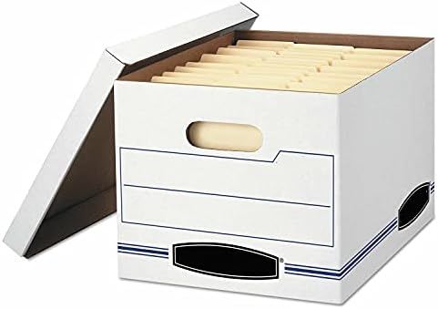 Dosya Depolama Kapağı Beyaz 6 / paket Saklama kutuları Ofis malzemeleri kapaklı saklama kutuları Saklama kapları Ofis organizasyonu