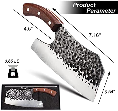 Çaba Tasarrufu Sebze Cleaver Bıçak-Çin şefin Bıçak, Doğrama Bıçağı için et kesme, HC Çelik, sandal Kolu için Ev ve Restoran ile