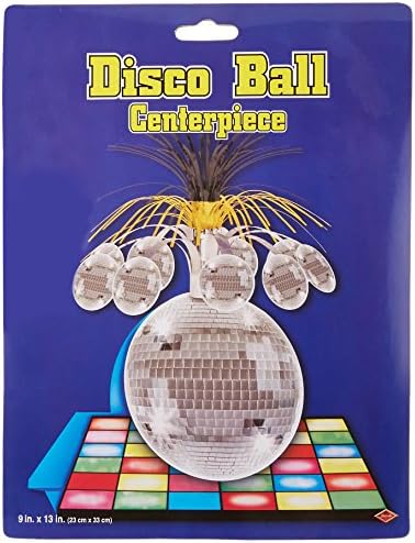 Disko Topu Centerpiece Parti Aksesuarı (1 sayım) (1 / Pkg) -9 X 13