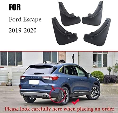 Ford Escape 2019-2020 IÇİN araba Çamurluklar Çamurluklar Splash Çamur Flap Guard Çamurluklar Çamurluk Aksesuarları Oto Styline