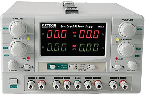 Extech Instruments 382270 Dört Çıkışlı DC Güç Kaynağı