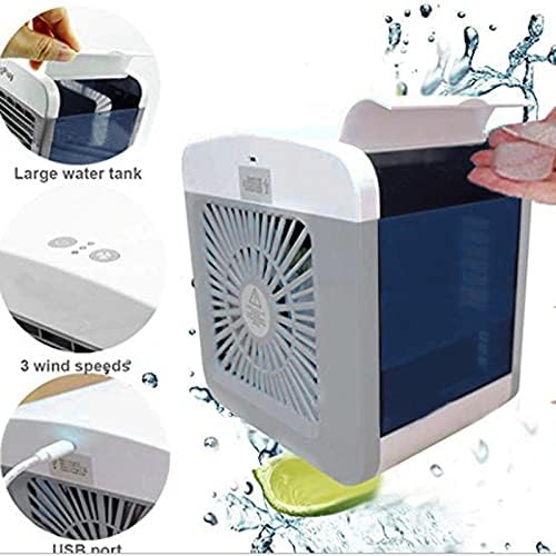 USB Taşınabilir Klima Fan Masaüstü Hava Soğutucu Ev Küçük Hava Soğutma Fanı Ev Ofis İçin