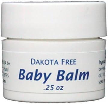 Dakota Ücretsiz Bebek Cilt Kremi .25 oz Seyahat Boyutu
