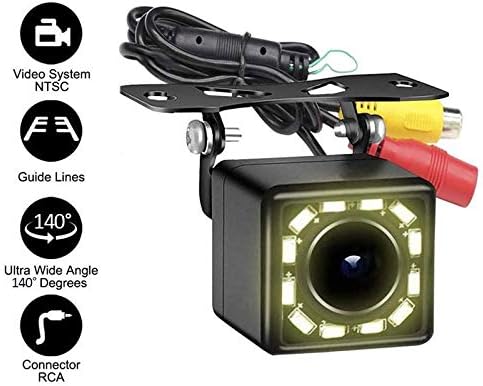 12 LED Ultra yüksek Çözünürlüklü Su Geçirmez Gece Görüş Kameraları, 145 derece Gizli Görüş Açısı, Ev Gözetleme Kameraları veya