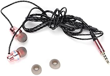 01 02 015 Kablolu Kulaklıklar, Metal Ağır Bas Evrensel Kablolu kulak içi mikrofonlu kulaklıklar Dizüstü Bilgisayarlar için MP3