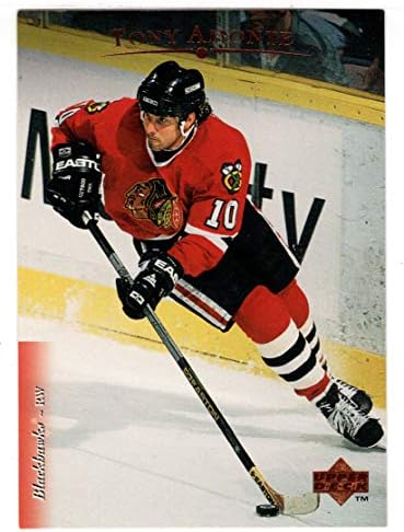 Tony Amonte-Chicago Blackhawks (Hokey Kartı) 1995-96 Üst Güverte 18 Nane