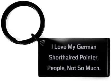 Parlak Alman Shorthaired Pointer Köpek Hediyeleri, Alman Shorthaired Pointer'ımı Seviyorum. İnsanlar, Evcil Hayvan Severler için