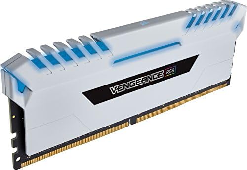 CORSAİR VENGEANCE RGB 16GB (2x8GB) DDR4 3000MHz C15 Masaüstü Bellek-Beyaz