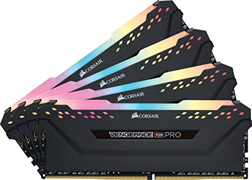 Corsair Vengeance RGB Pro 32GB (4x8GB) DDR4 3200MHz C16 LED Masaüstü Bellek-Siyah