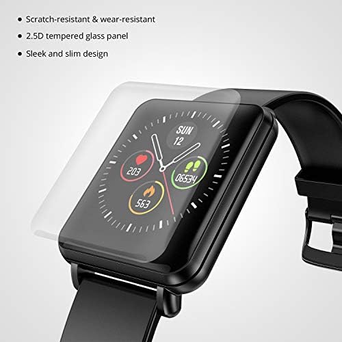 COLMI akıllı saat Tam Dokunmatik Smartwatch için Kadın Erkek, IP68 Su Geçirmez Spor Izci ile Uyumlu iPhone Andriod, Bluetooth