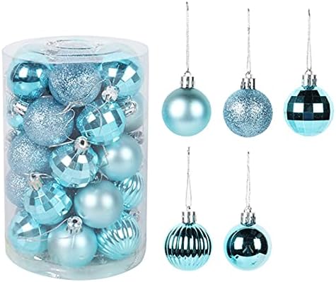 YANGLİYU Çeşitli Renk Noel Topları, Noel Ağacı Süsleri, Asılı Süslemeleri, noel Ağacı Kolye Noel Topları Süsler<br>Noel Topları(Renk: