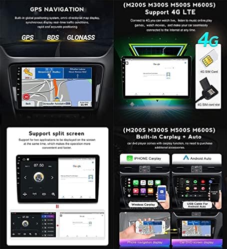 NoMİ Android 10.0 Araba Stereo 2-Din Radyo için T-oyota Prado 150 2009-2013 GPS Navigasyon 9in Sat Multimedya Oynatıcı Video