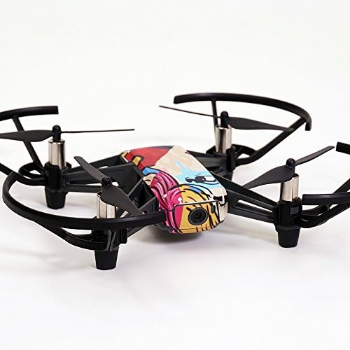 MightySkins Cilt DJI Ryze Tello Drone İle Uyumlu - Pembe Kaleydoskop / Koruyucu, Dayanıklı ve Benzersiz Vinil Çıkartma sarma