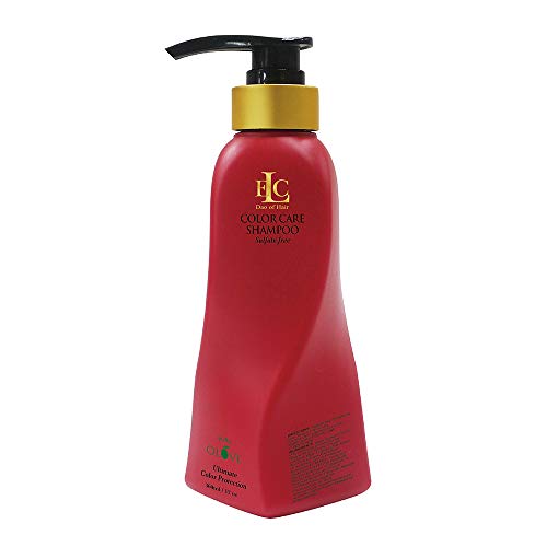 ELC Saf Olove Renk Bakım Şampuanı-Renkle İşlenmiş Saçlar-Sülfatsız ve Sodyum Klorürsüz-Organik Zeytinyağı-12 ons