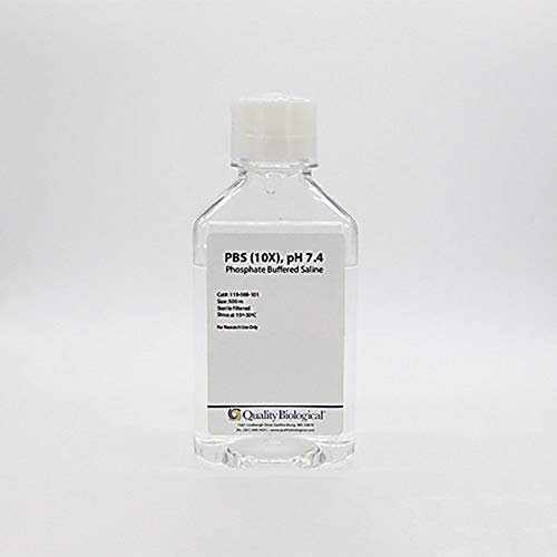 Kalite Biyolojik 119-069-131 Fosfat Tamponlu Salin, 10X, pH 7.4, 1L