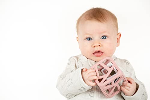 Malarkey Çocuk Çiğnemek Küp Bebek Çiğnemek Oyuncak, Bebek Oyuncak Çıngırak Diş Kaşıyıcı, Yeni Doğan Oyuncak-İyileşir Ağrıyan