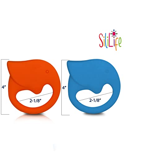 SiliLife Silikon Bebek Diş Çıkarma Oyuncak Bebek Bebek Diş Kaşıyıcı Fil Şekilli Premium Kalite Emzik Oyuncak Diş Kaşıyıcı Oyuncaklar