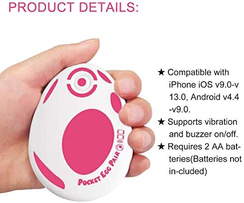 Pocket Egg for Go Plus Otomatik Yakalama Aksesuarı, Pocket Egg Çifti Aynı Anda İki Telefonu Birbirine Bağlar iPhone ve Android